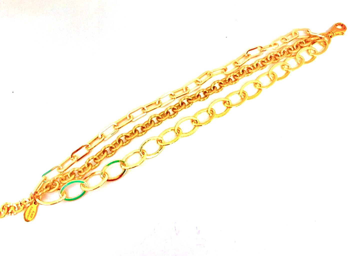 Triple chain bracelet