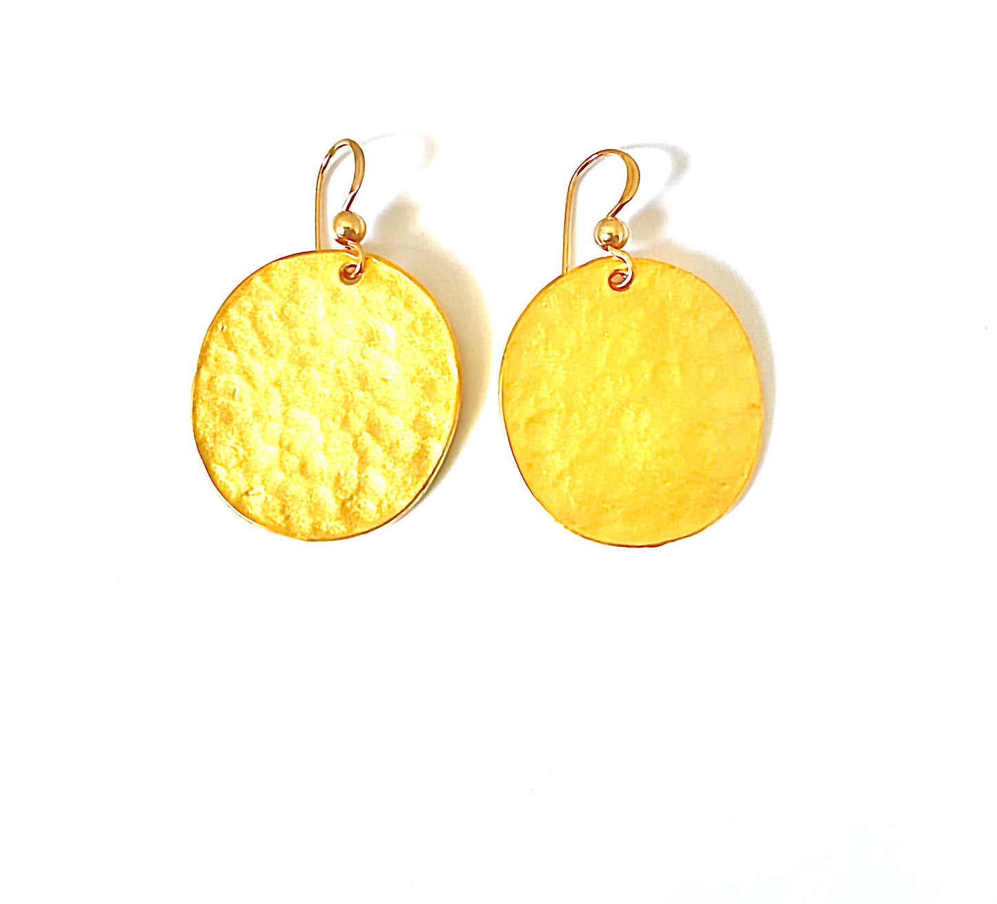 Mate gold Statement earrings