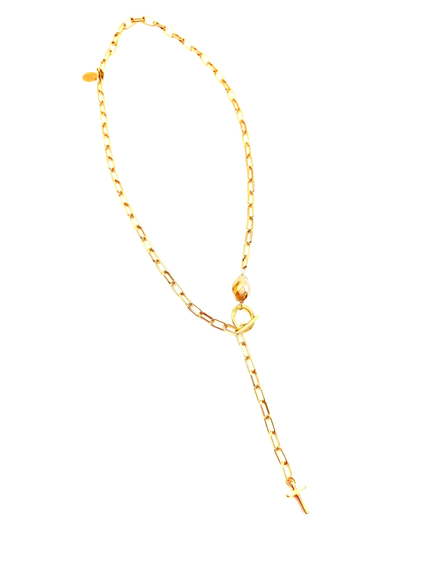 Newport Chain Cross Necklace